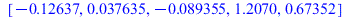 [-.12637, 0.37635e-1, -0.89355e-1, 1.2070, .67352]; 